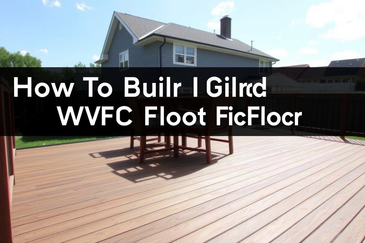 Installation Guide: How to Build a WPC Deck Floor