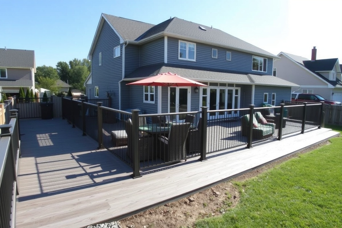 Installing Composite Decking in Hillington: A Step-by-Step Guide