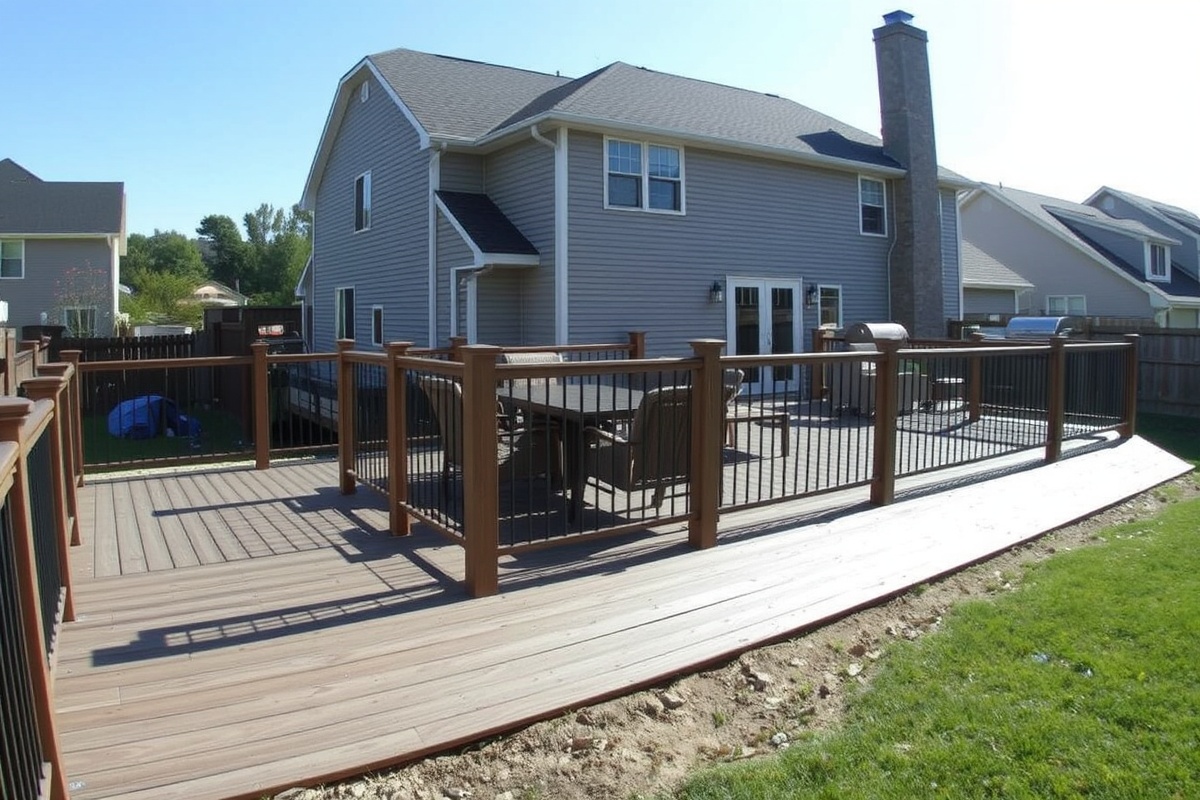 installing composite decking over existing wood deck