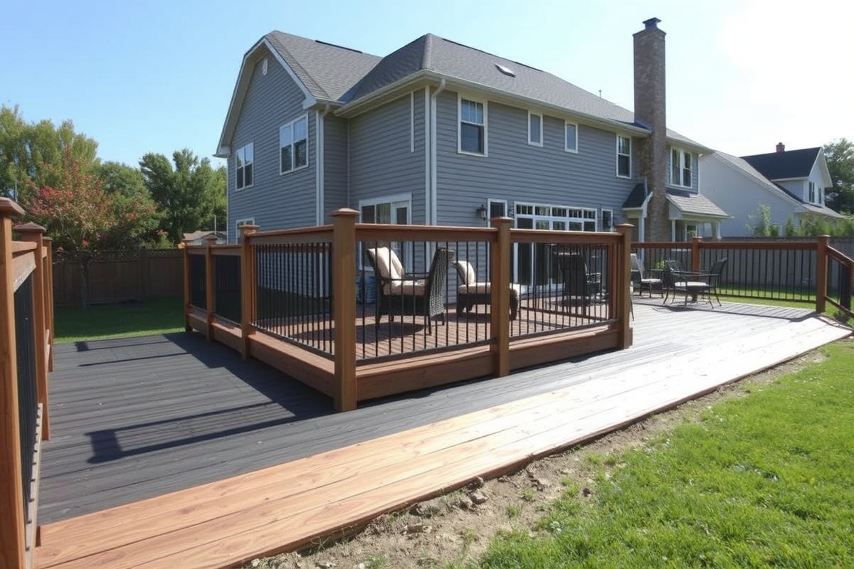 installing composite decking over wood