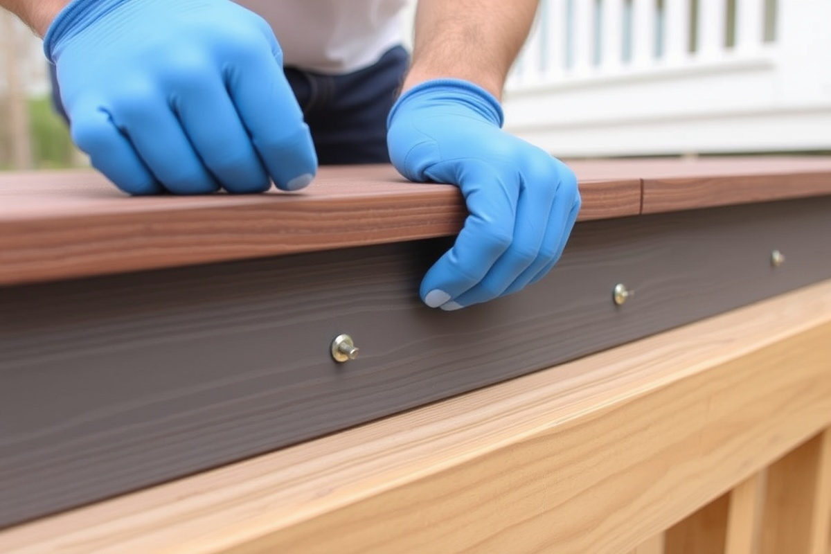 installing composite decking with screws