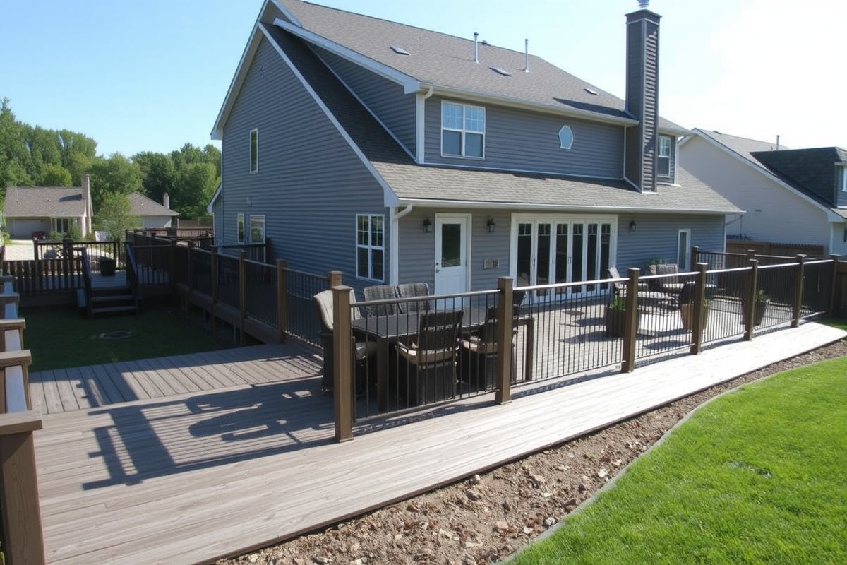 installing menards composite decking