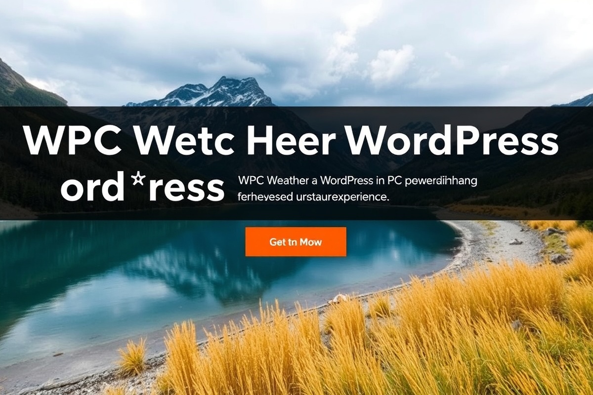 Integrating WPC Weather WordPress for Enhanced User Experience