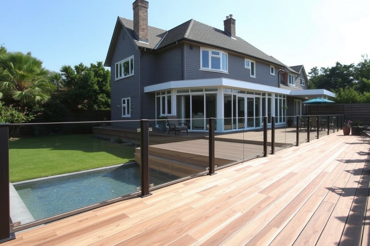 ipe composite decking material