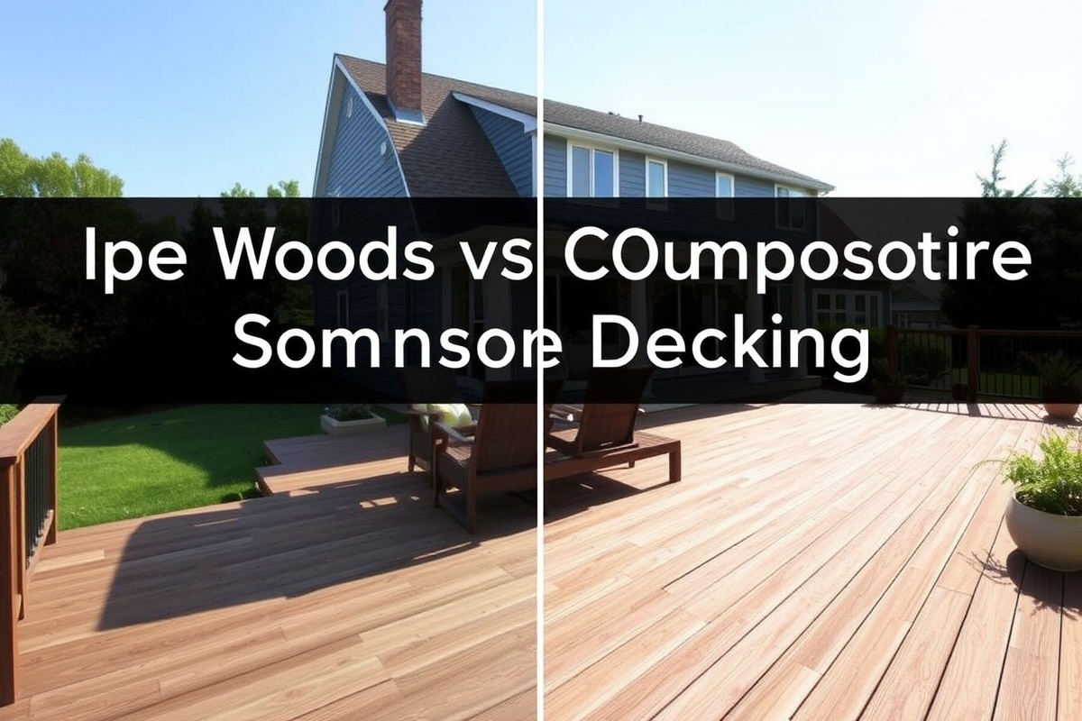 Ipe Wood vs Composite Decking: Budget-Friendly Options