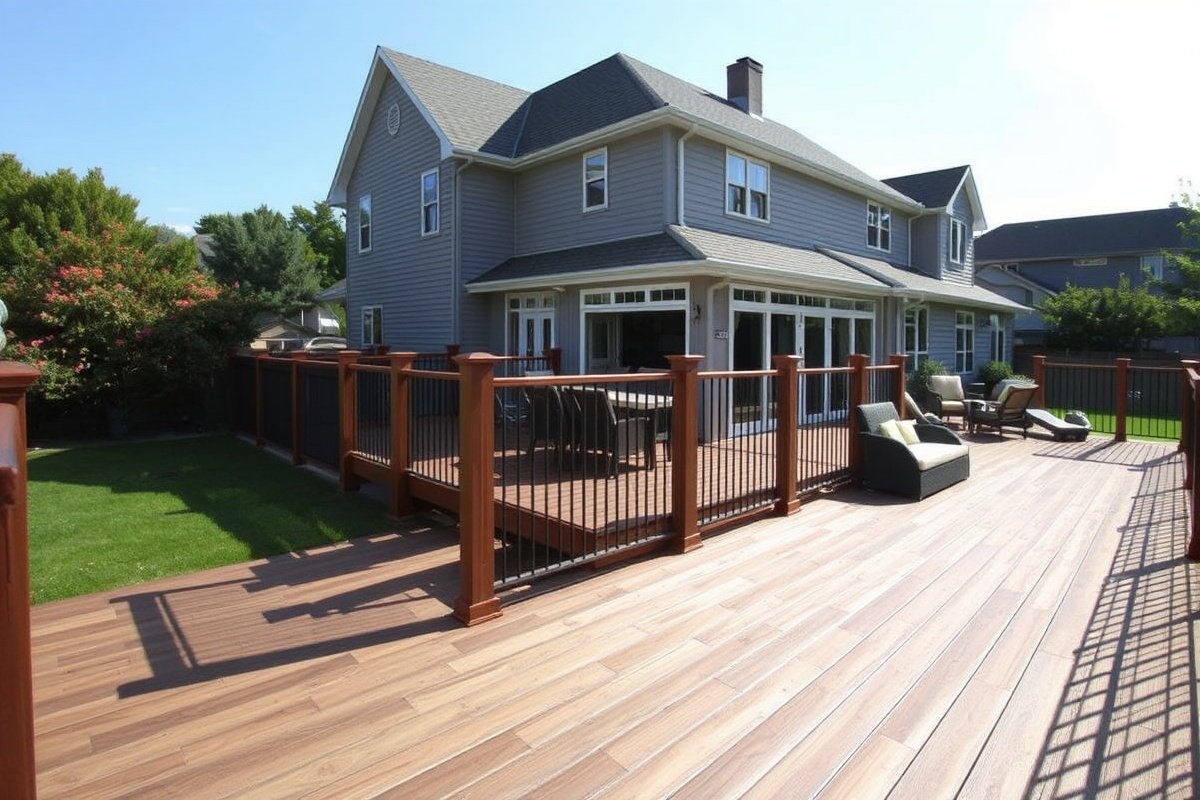 ironwood composite decking