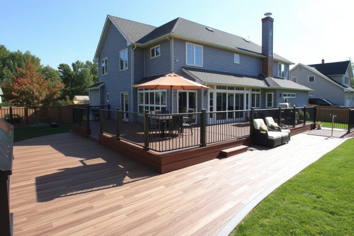 is composite decking hot