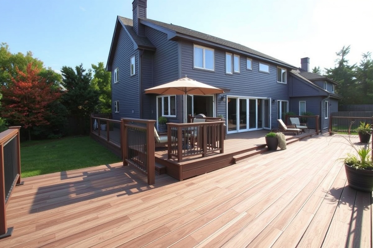 is composite decking hotter than wood