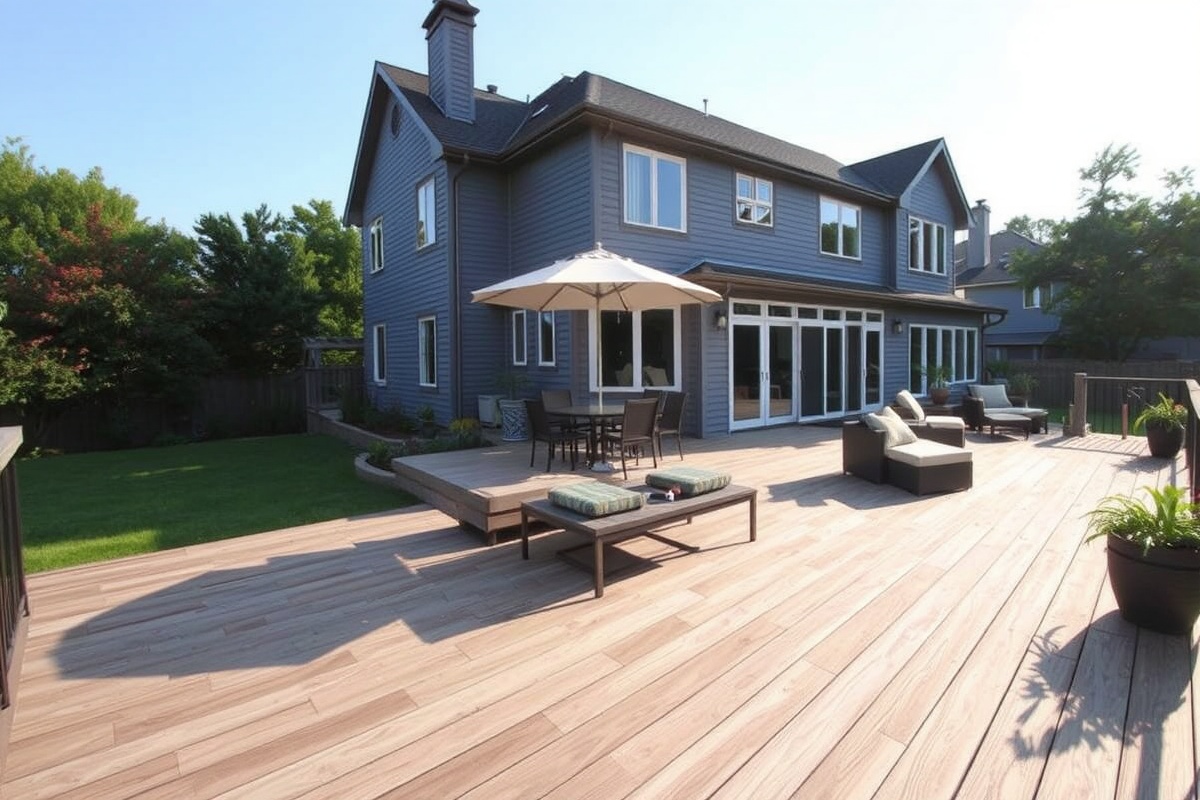 is composite decking lighter than wood