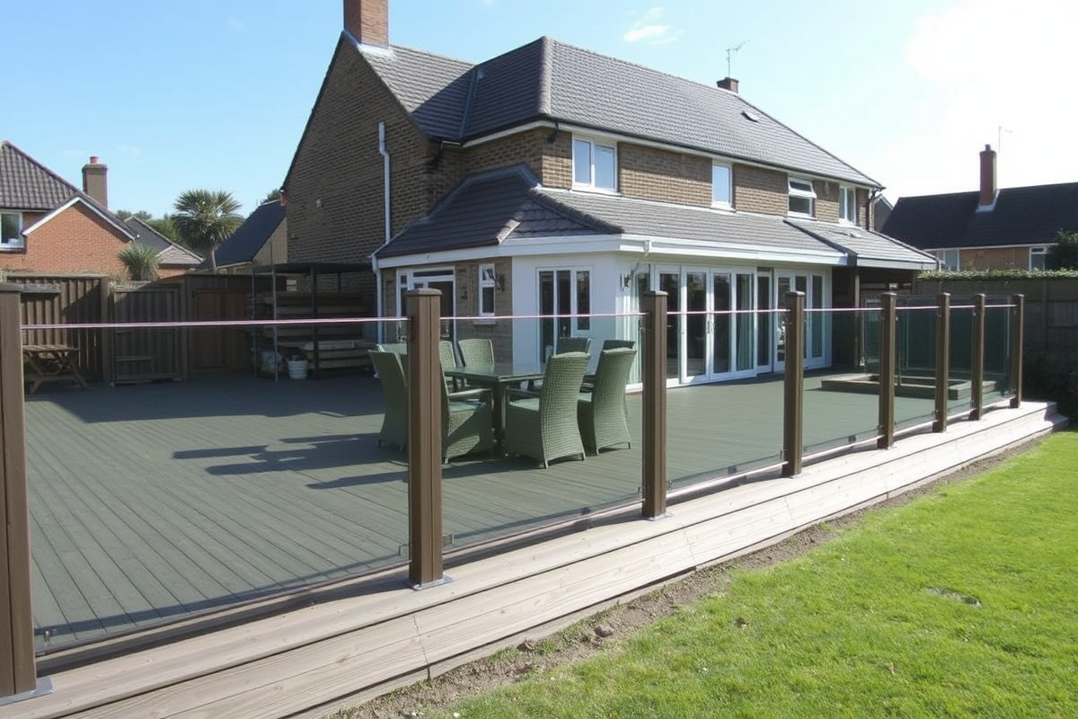 joining composite decking