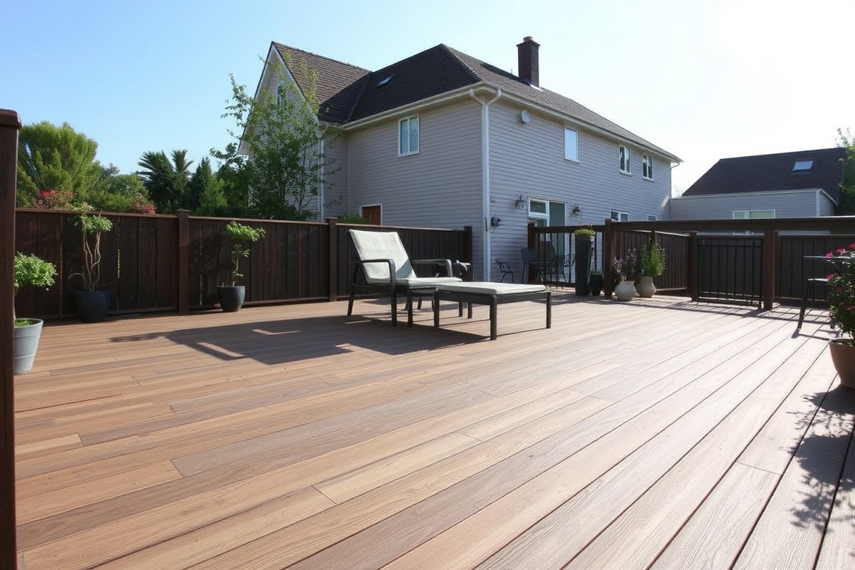 large composite decking tiles