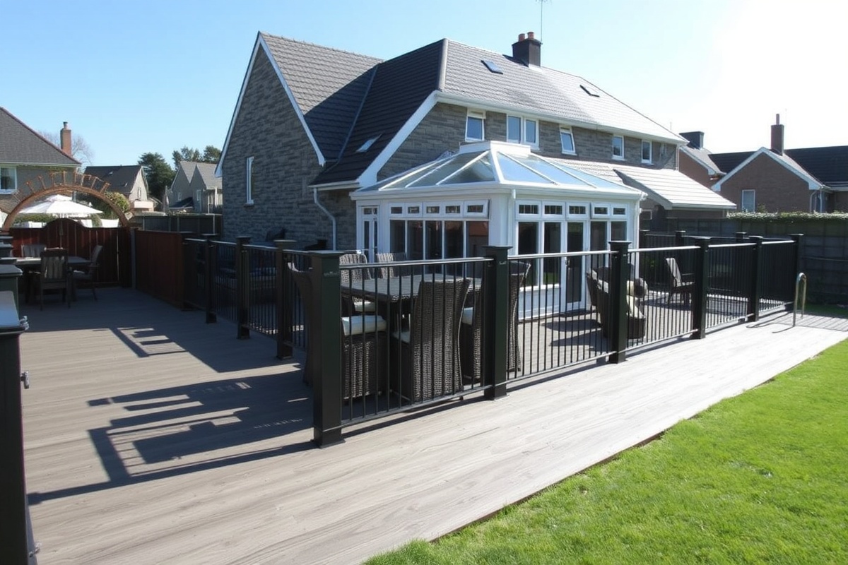 Limerick on Composite Decking: Easy Maintenance and Style