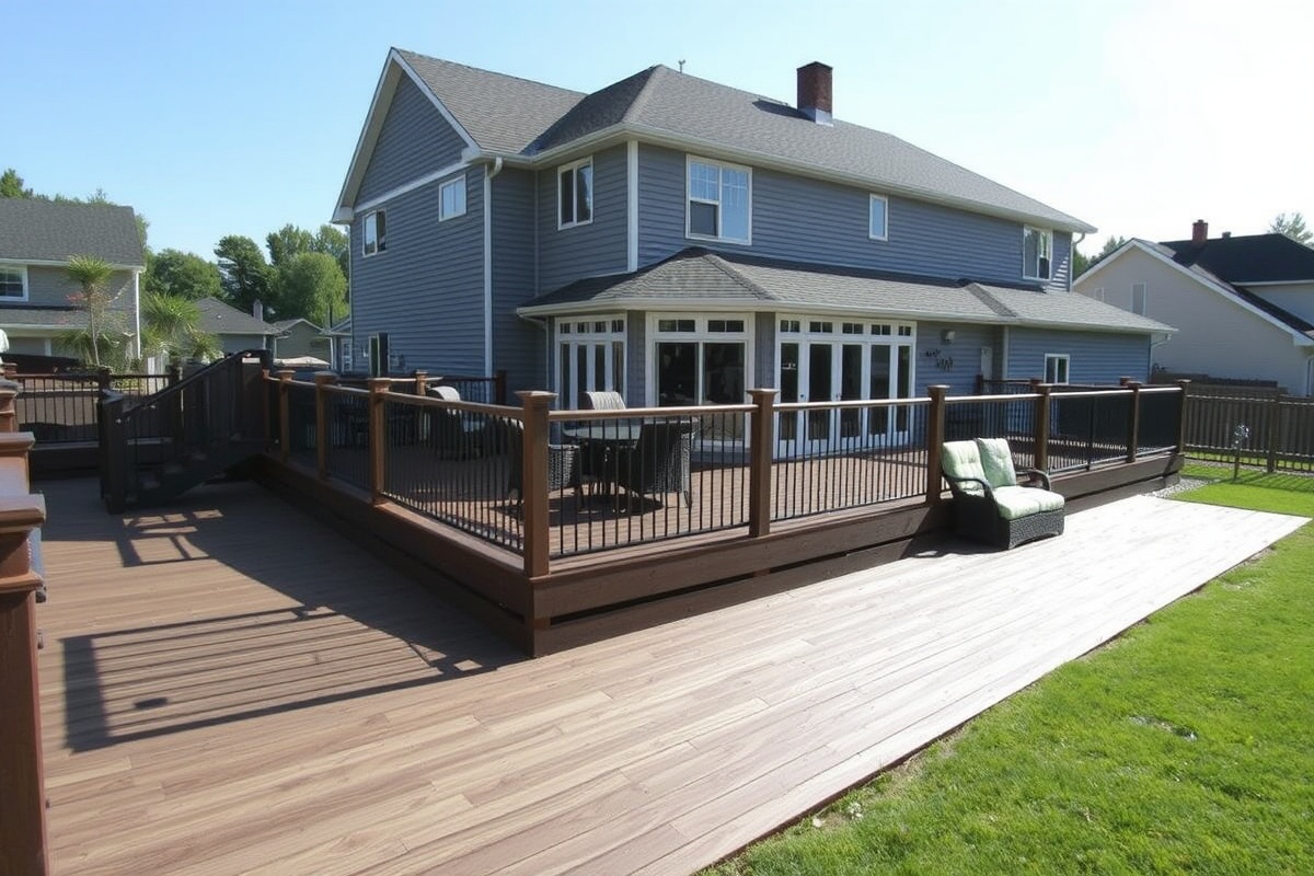 liquidation composite decking