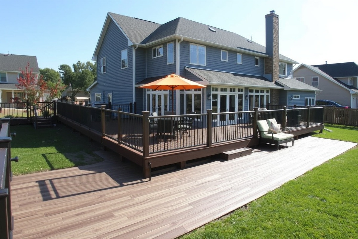 locally manufactured composite decking