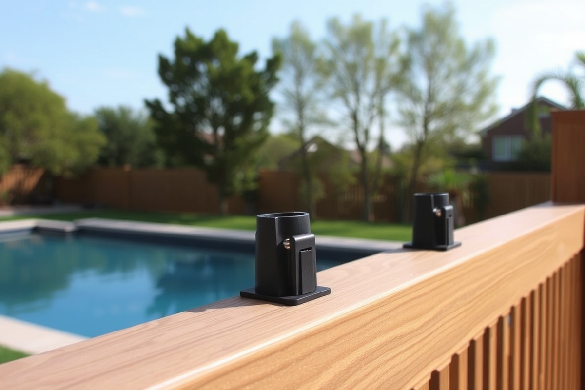 locking clips for composite decking