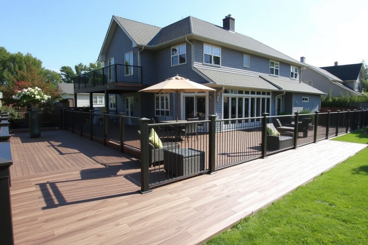 low cost composite decking