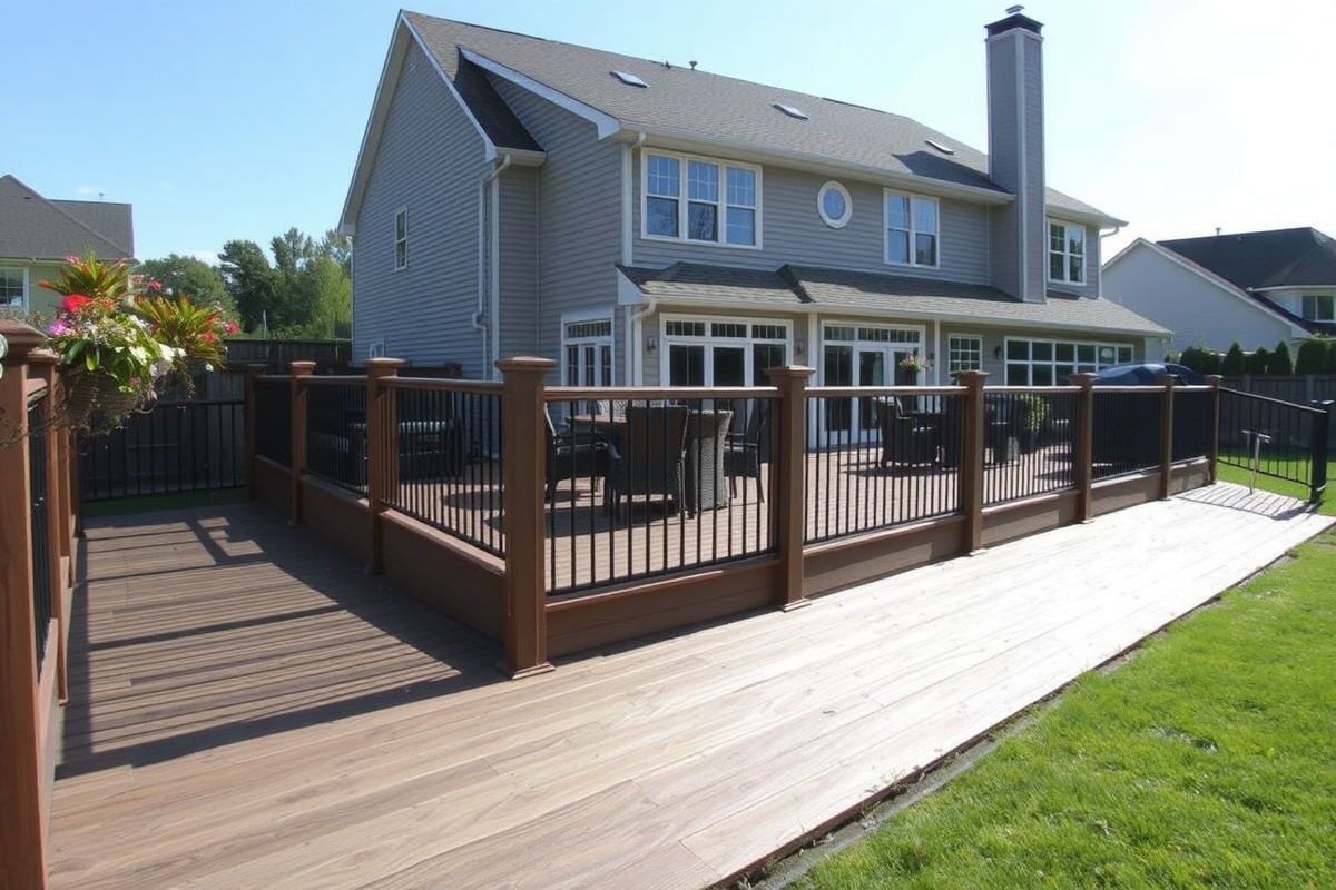 maintaining composite decking