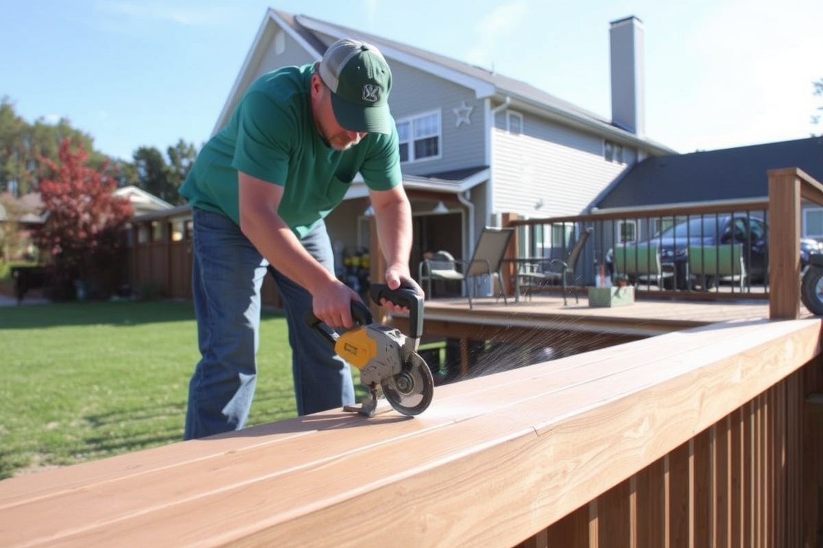 Maintaining Quality While Cutting TREX Composite Decking