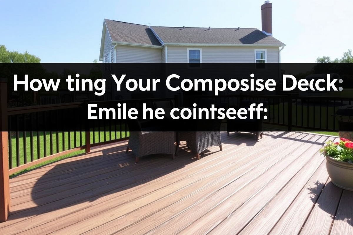 Maintaining Your Composite Deck: Cleaning Tips Without High-Pressure Water