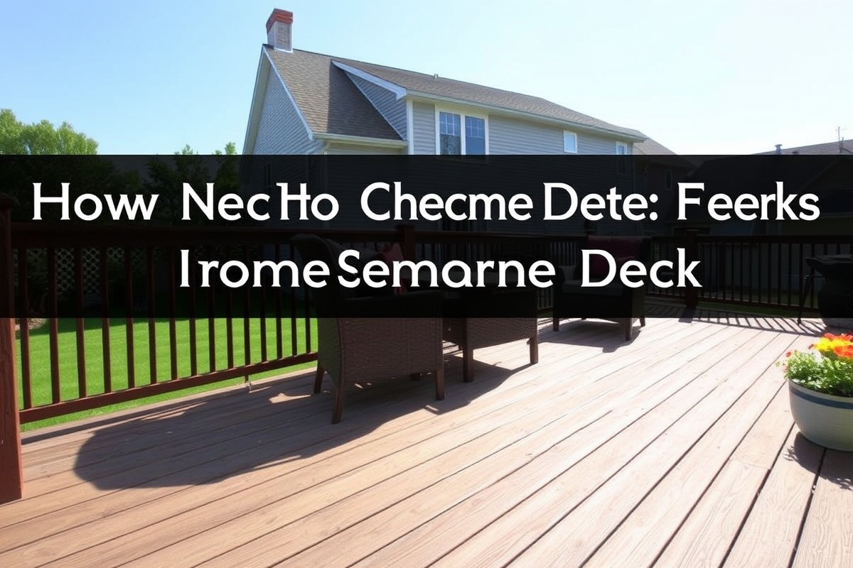 Maintaining Your Composite Deck: Cleaning Tips