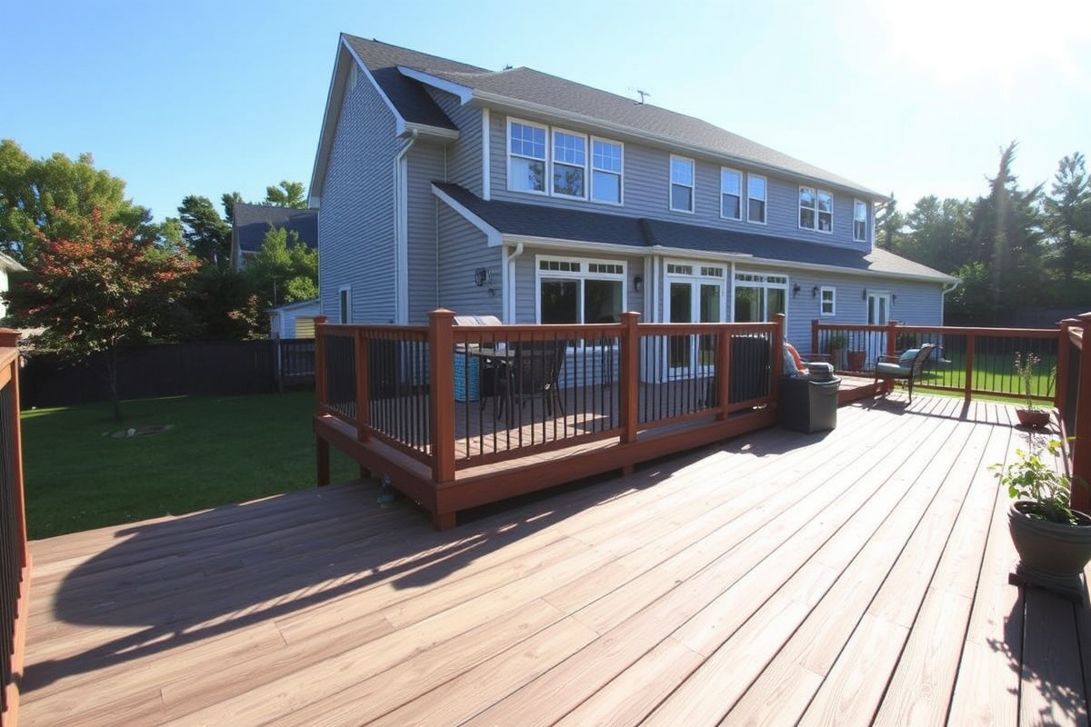 Maintaining Your Composite Deck in Full Sun Conditions