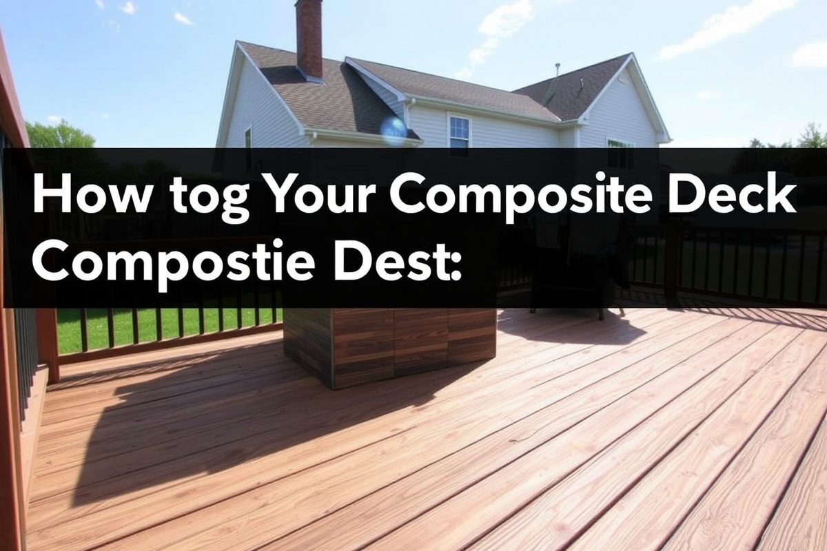 Maintaining Your Composite Deck: Stain Removal Tips