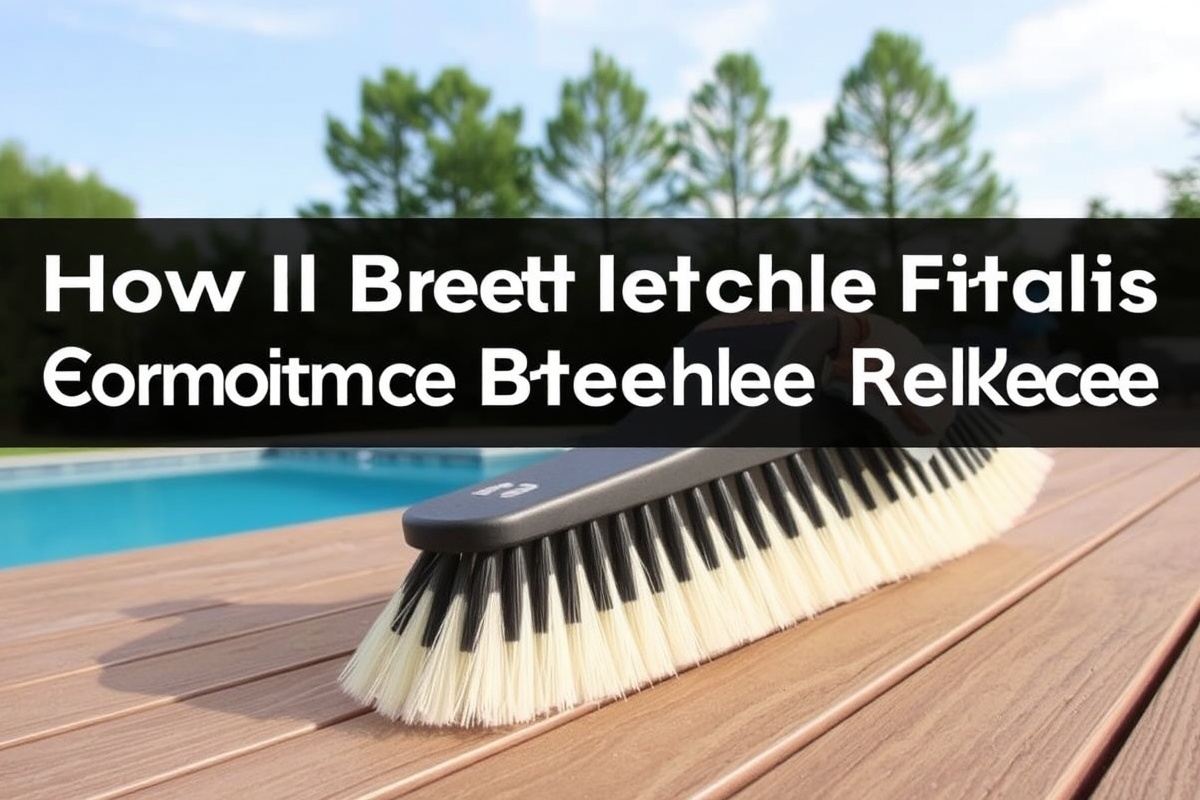 Maintaining Your Composite Deck: The Importance of Soft Bristle Brushes