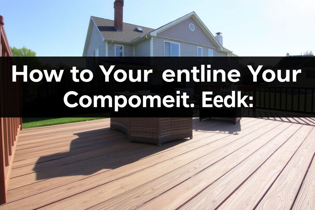 Maintaining Your Composite Deck: Tips to Avoid Scratches