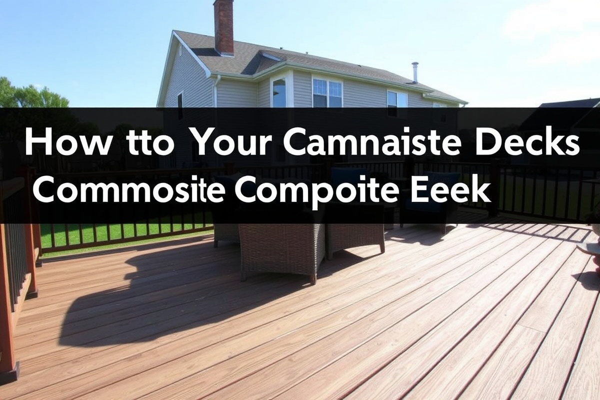 Maintaining Your Composite Deck: Tips to Eliminate Stains