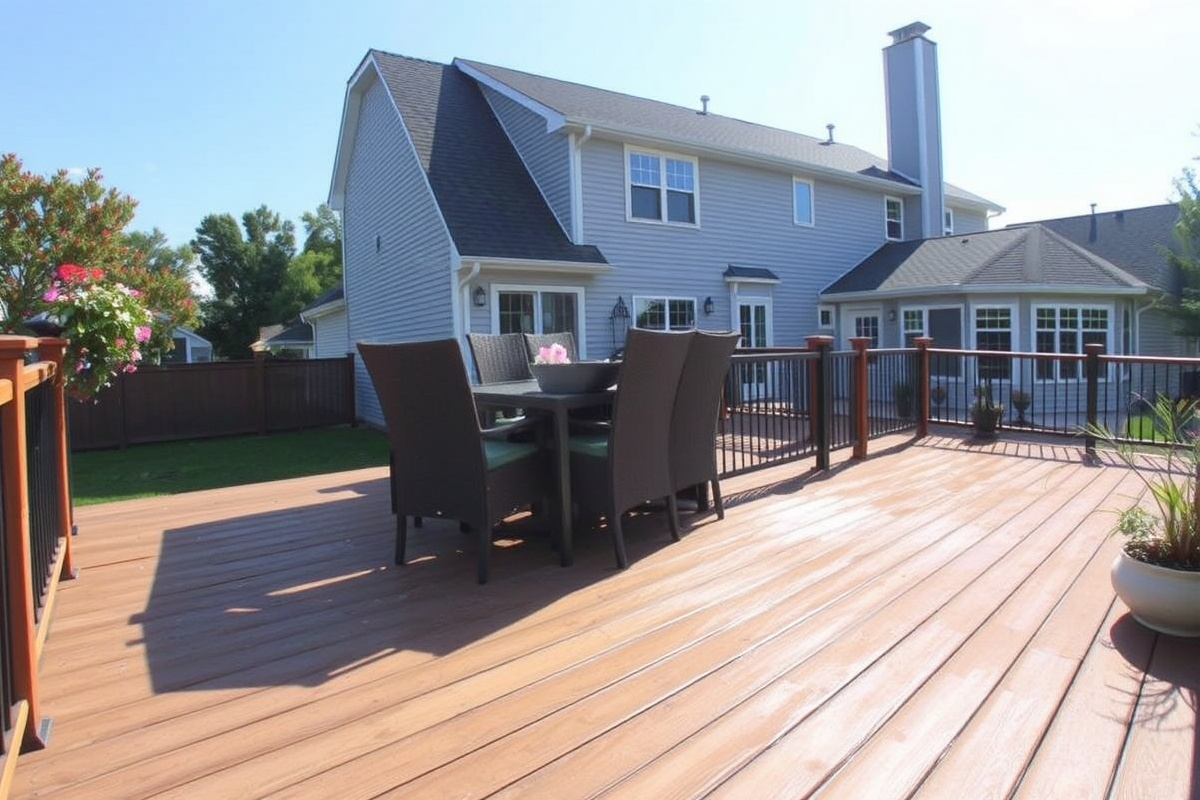 Maintaining Your Composite Deck with Power Wash