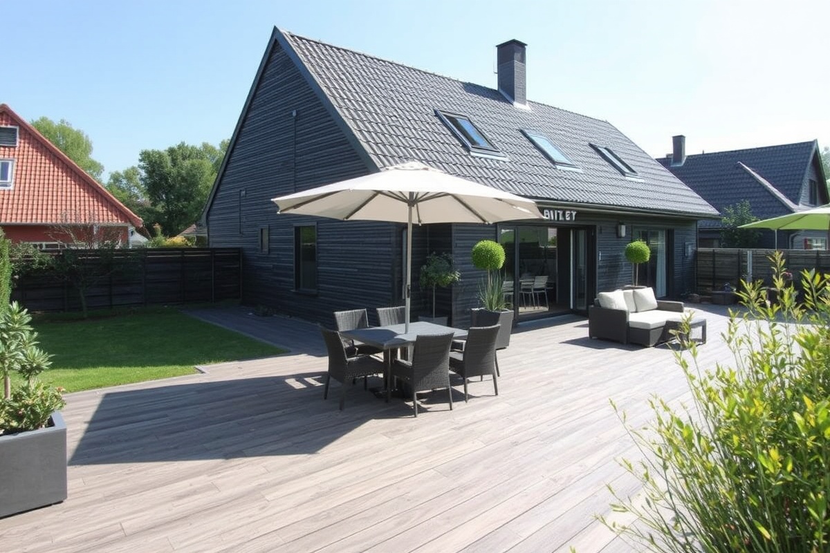 Maintenance-Free Living with Ummantelte WPC Terrassendielen