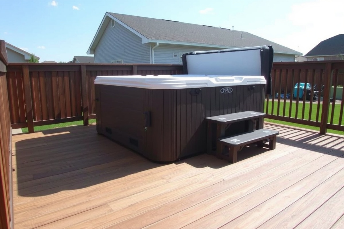 Maintenance Tips for Composite Decking Under Hot Tubs