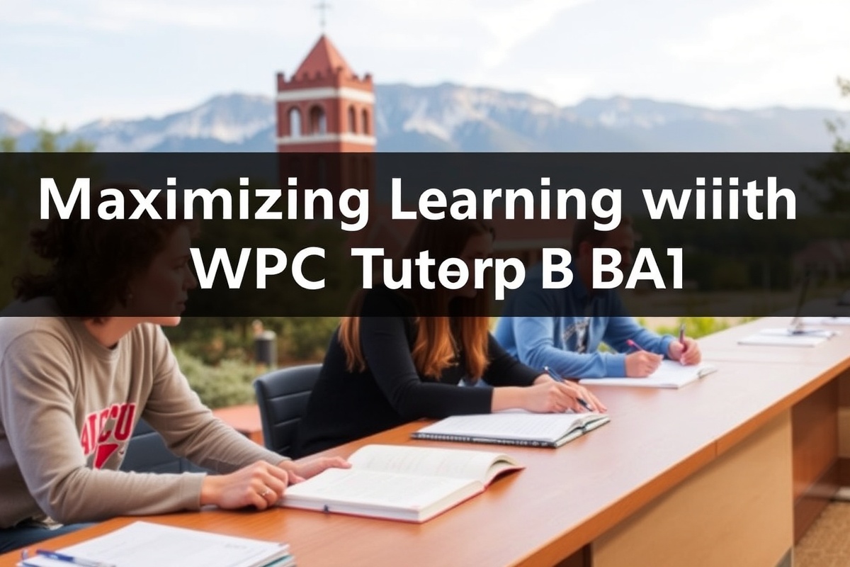 Maximizing Learning with WPC ASU Tutor BA1