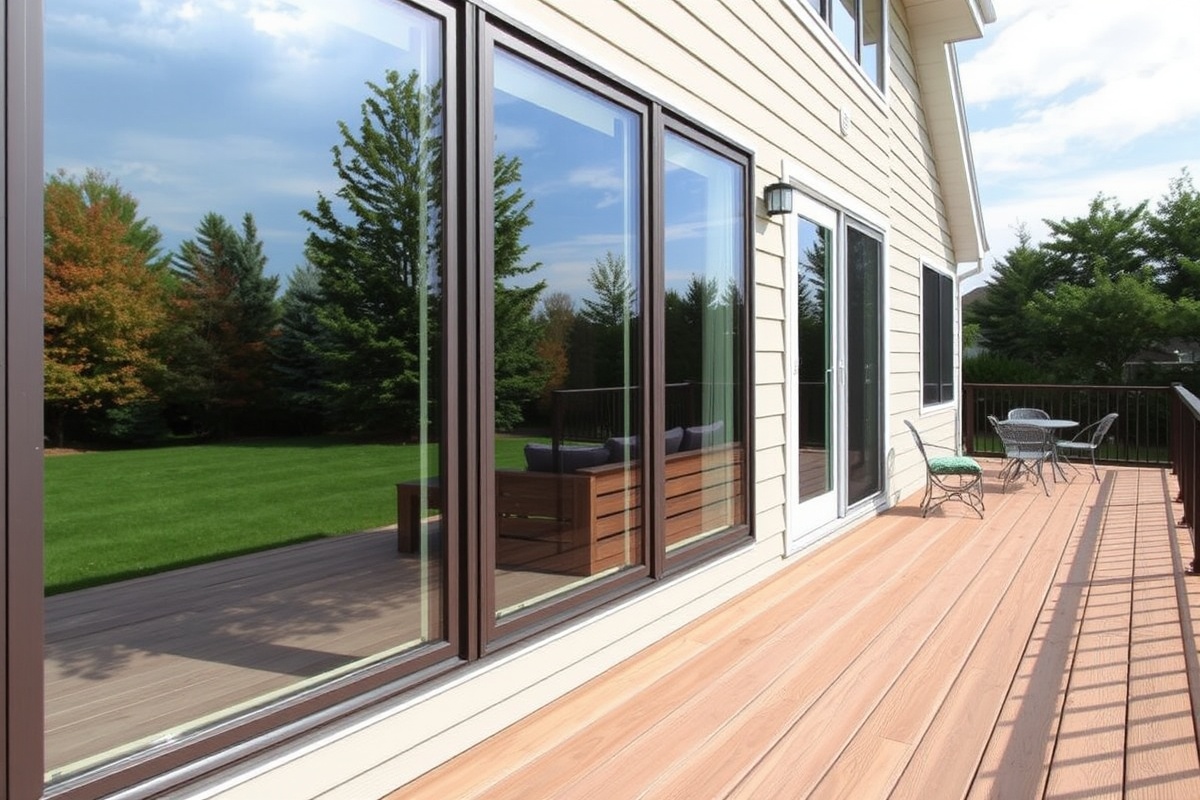 Maximizing Outdoor Views with Composite Decking Adjacent to Windows