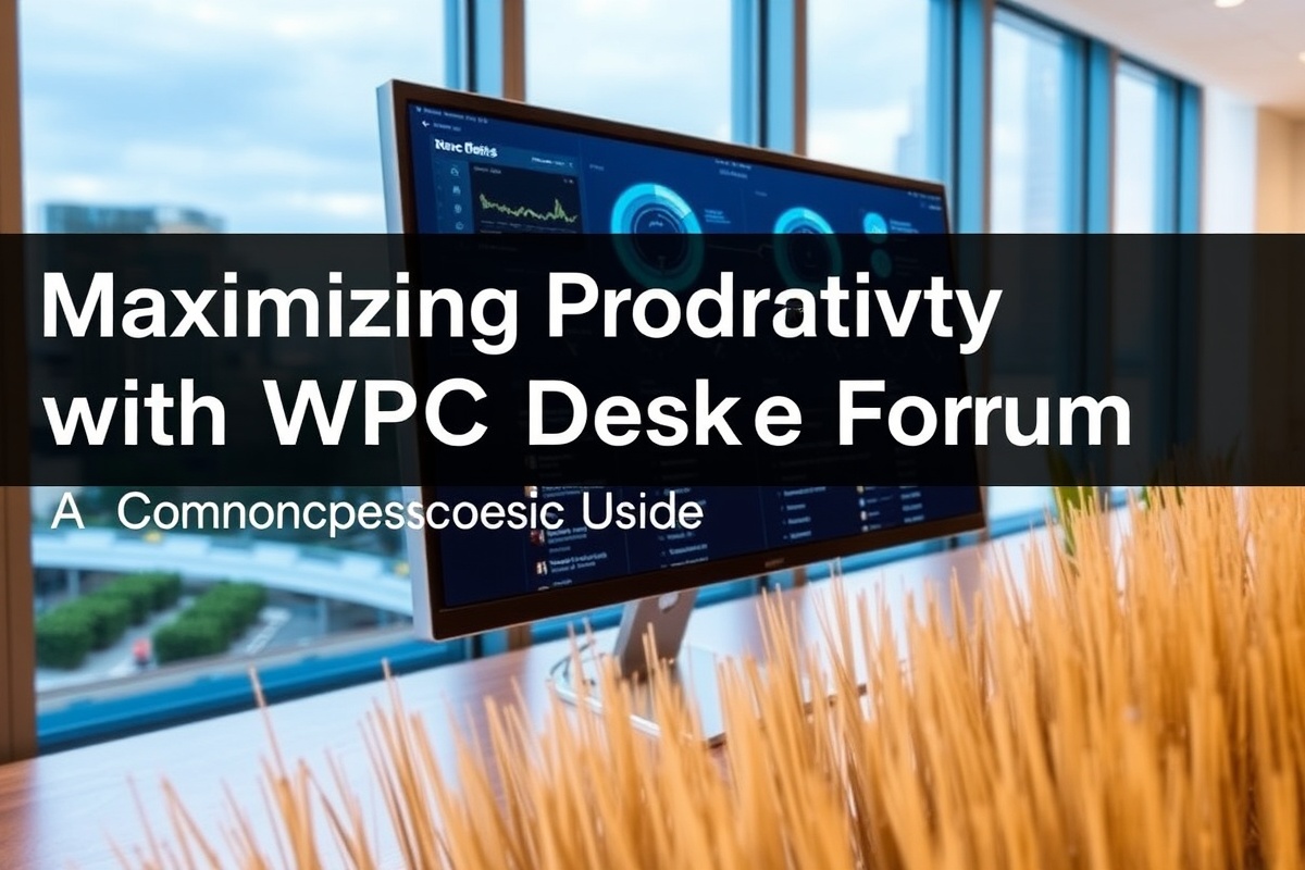 Maximizing Productivity with WPC Deske Forum: A Comprehensive Guide