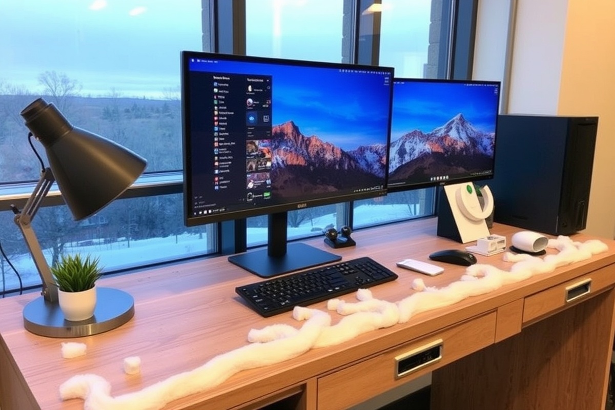 Maximizing Productivity with Your WPC Winter Weather Desk