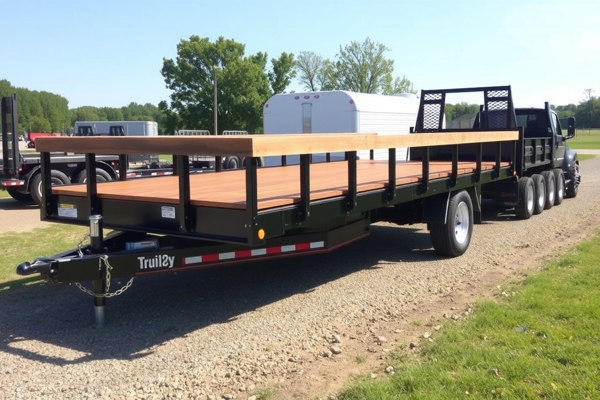 Maximizing Space with Composite Decking on Flat Bed Trailers