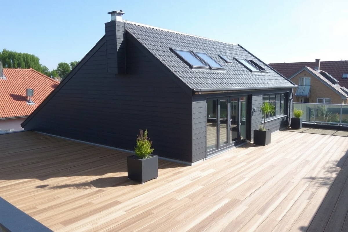 Maximizing Space with WPC Decking on Flat Roofs