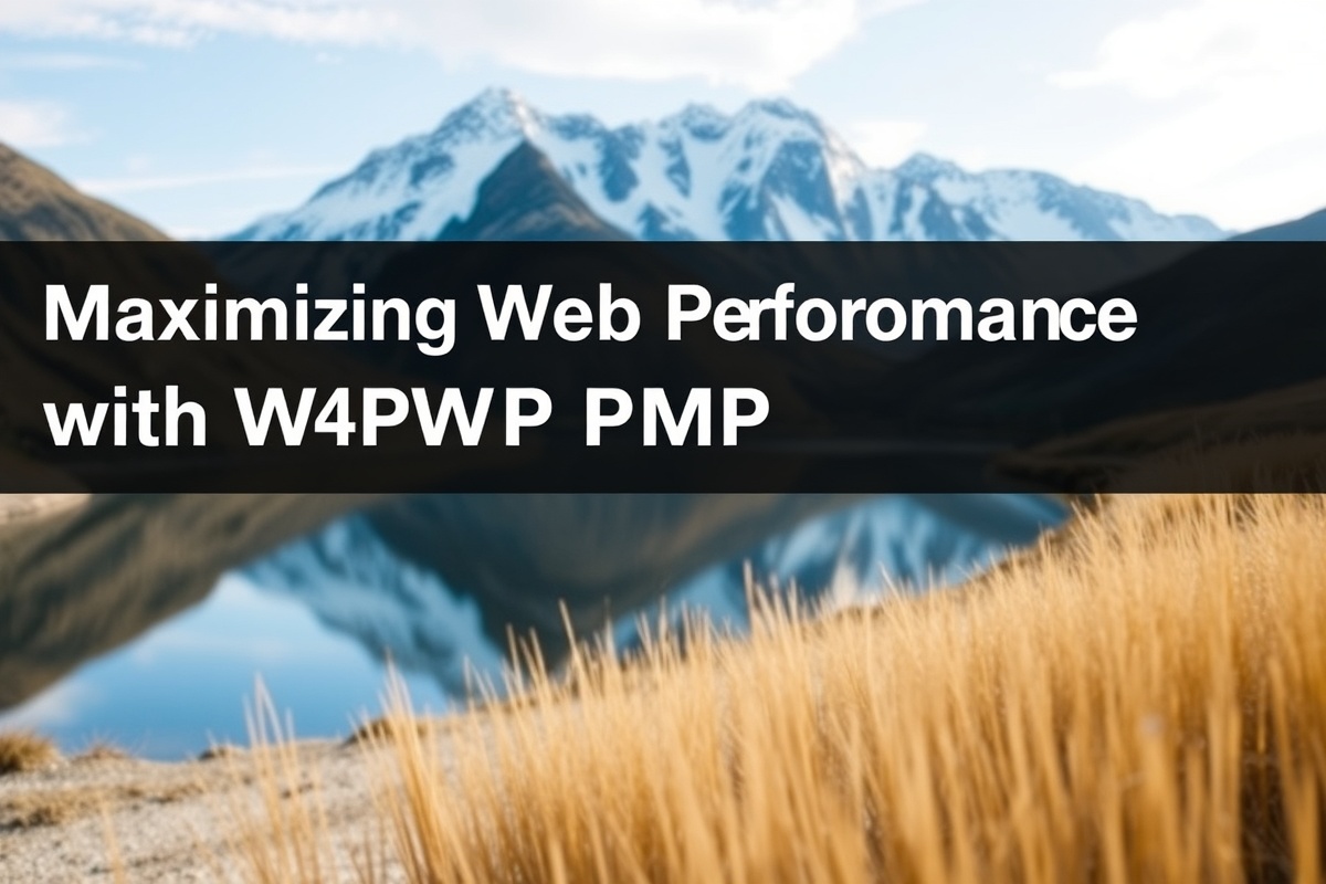 Maximizing Web Performance with WPC A4WP PMA