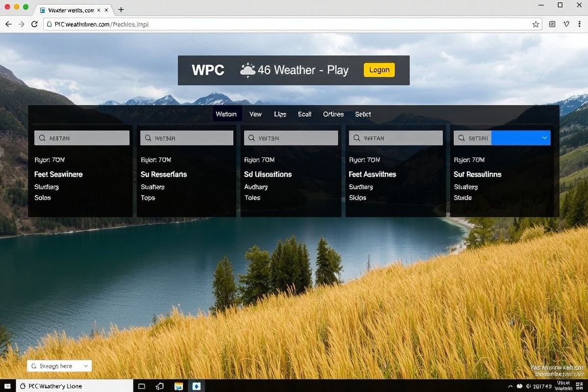 Maximizing Your Experience with WPC Weather Home Page