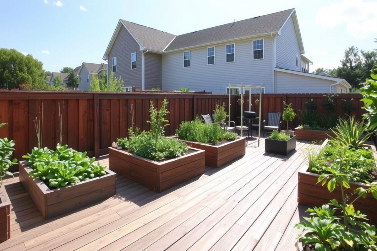 Maximizing Your Outdoor Space: Composite Decking for Vegetable Gardens