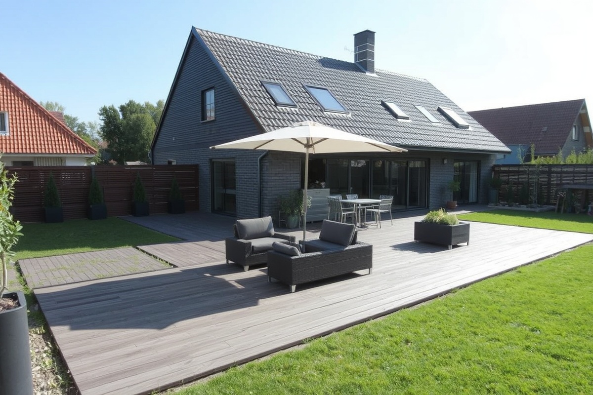 Maximizing Your Outdoor Space: Laying WPC Dielen on Rasen