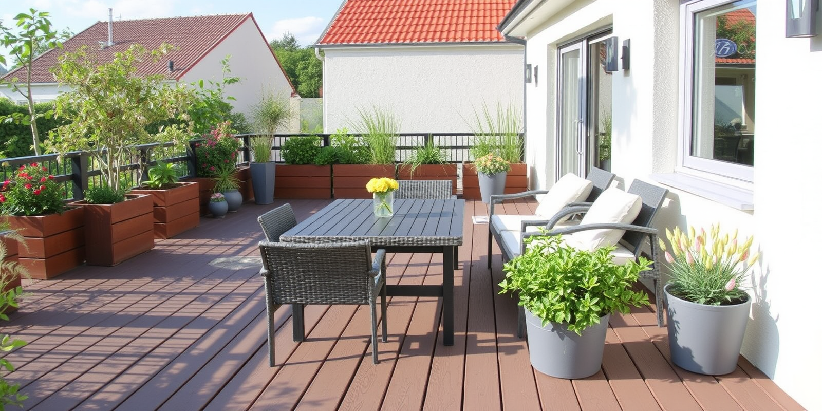 Maximizing Your Outdoor Space with WPC Decking on a Terrace