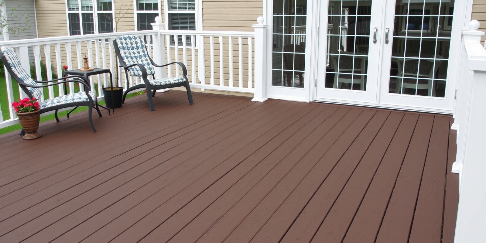 menards composite decking 16'