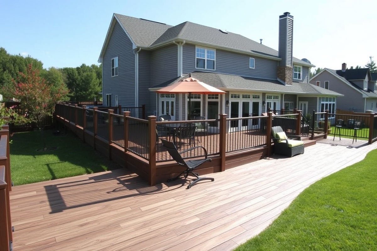 menards composite decking colors