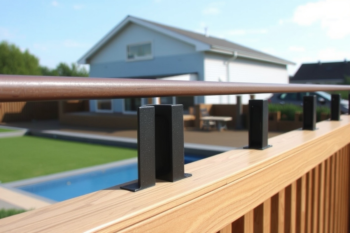 metal composite decking clips