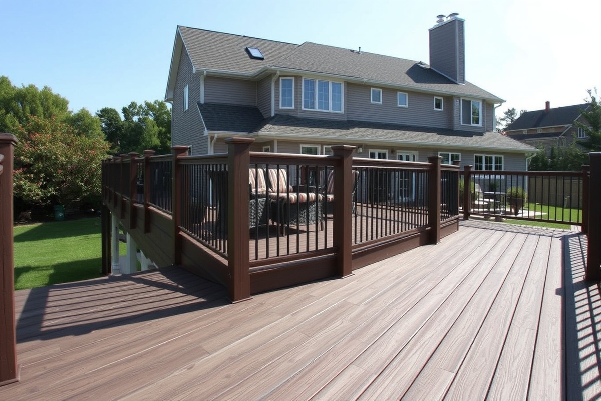 moistureshield composite decking mochaccino