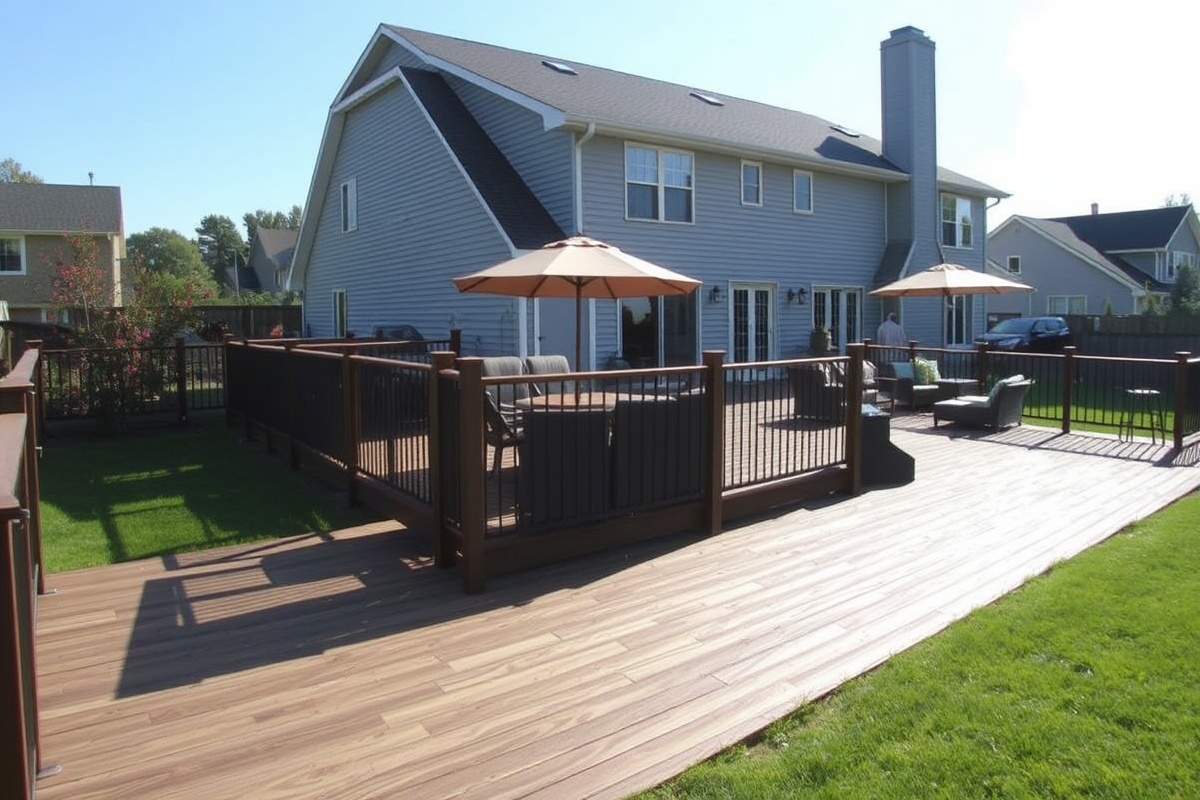 power wash composite decking