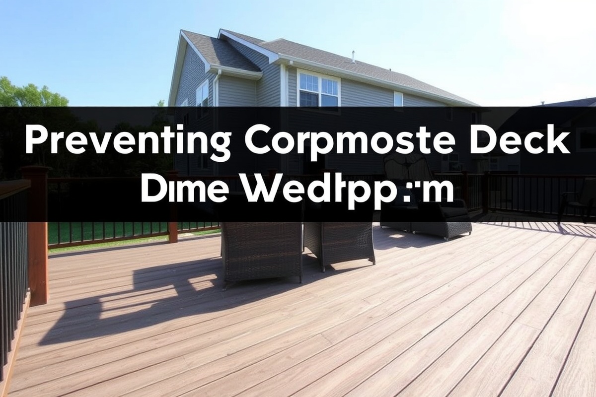 Preventing Composite Deck Warping: Tips and Best Practices