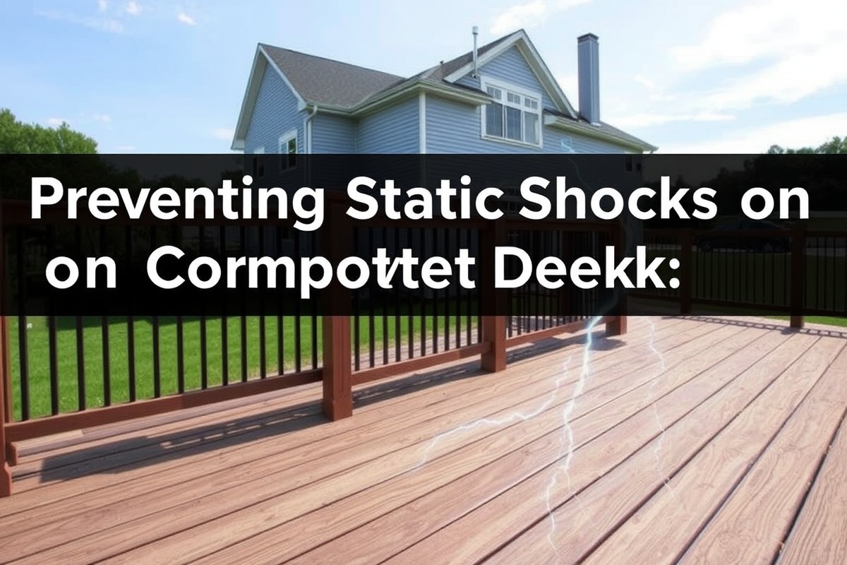 Preventing Static Shocks on Composite Decking: Tips and Tricks